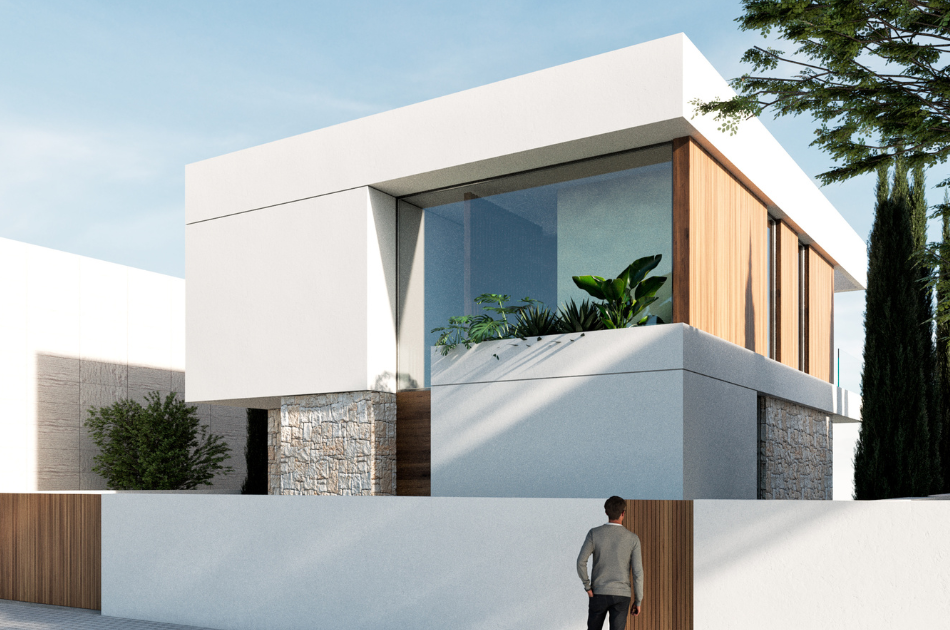 Proyecto vivienda unifamiliar en granada por estudio [m+r] arquitectos junto al arquitecto Antonio Delgado