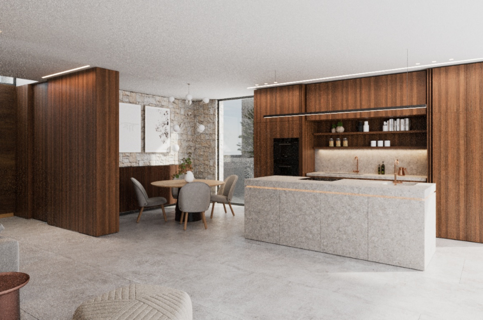 Proyecto vivienda unifamiliar en granada por estudio [m+r] arquitectos junto al arquitecto Antonio Delgado